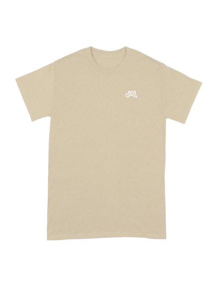 JOA Tee in sand, official merchandise